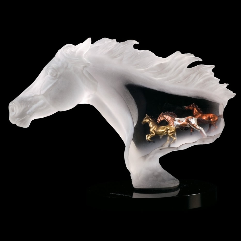 Untamed Spirit Horse Sculpture by Kitty Cantrell
