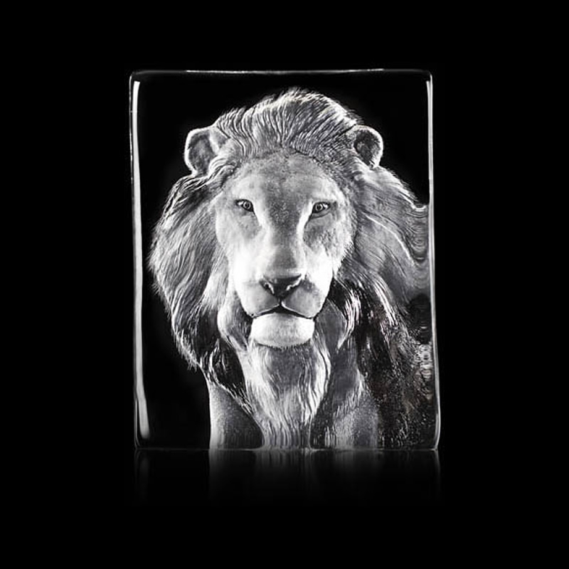 Lion Crystal Sculpture