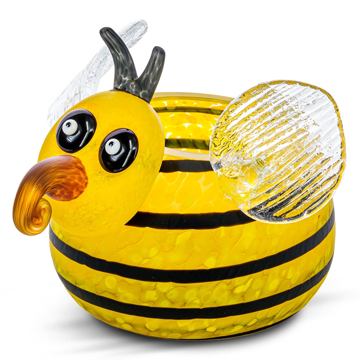 Buzz The Bee Bowl Art Glass 