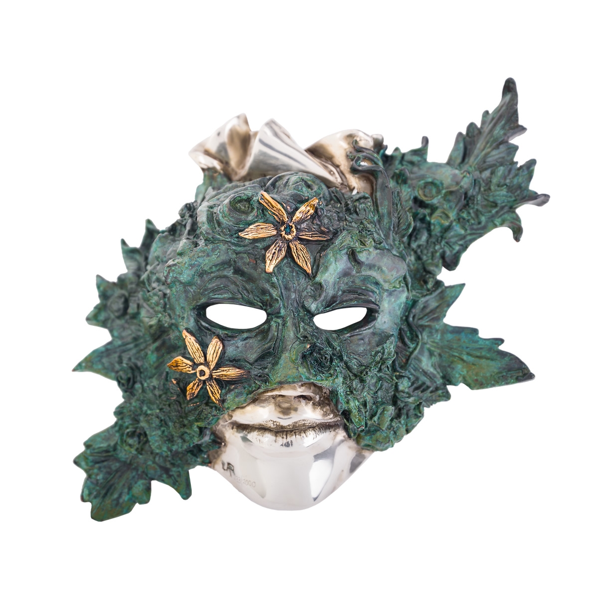 Calla Lilies Mask Wall Sculpture