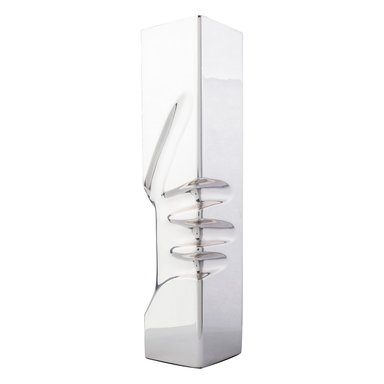 Prism Silver Candle Holder 