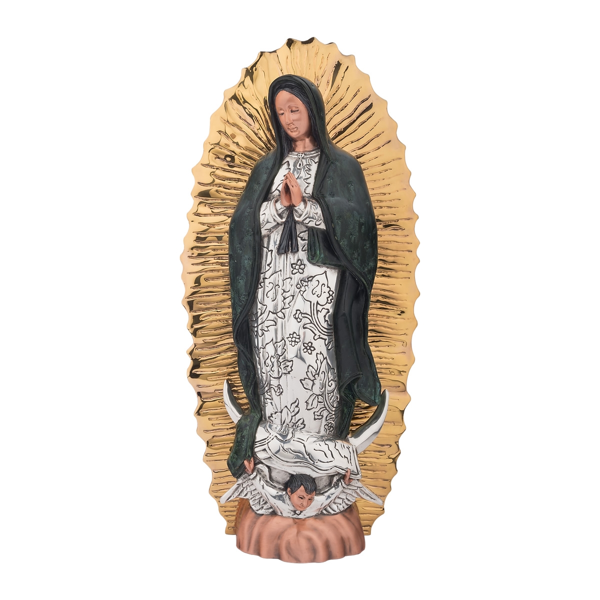 Virgin of Guadalupe Sculpture 