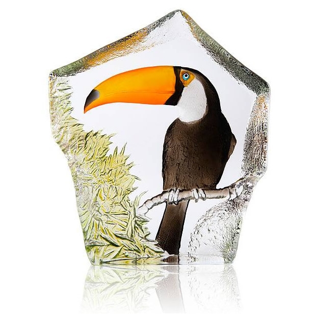 Toucan Crystal Sculpture Limited Edition