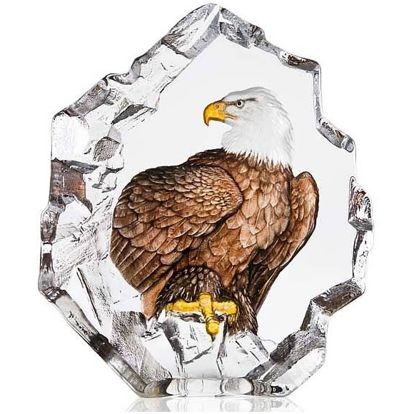 Bald Eagle Crystal Sculpture Limited Edition 