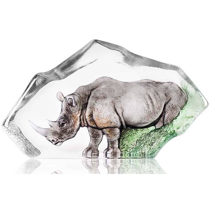 Rhino Crystal Sculpture Limited Edition 