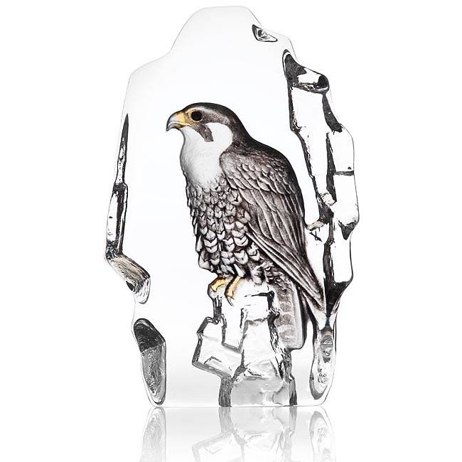 Falcon Crystal Sculpture