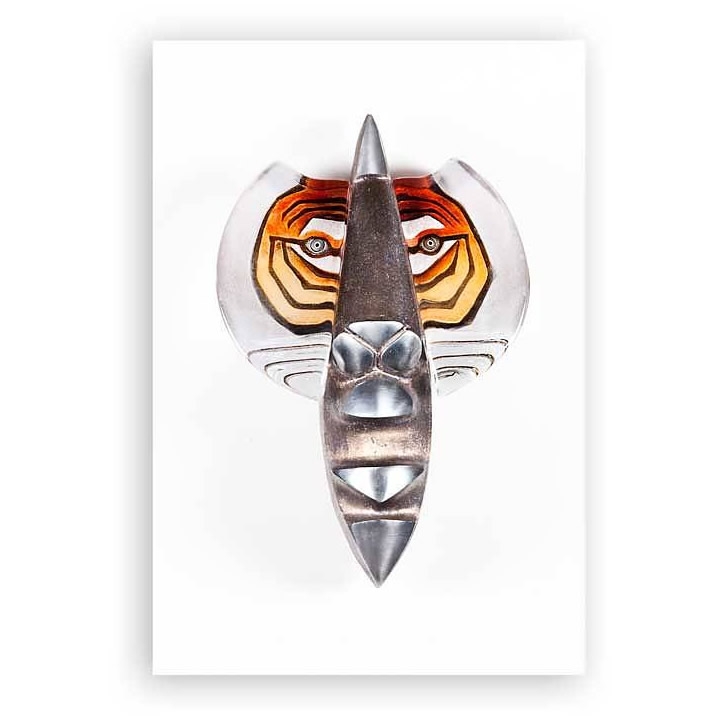 Tiger Wall Sculpture by Mats Jonasson Limited Edition The Hunter 