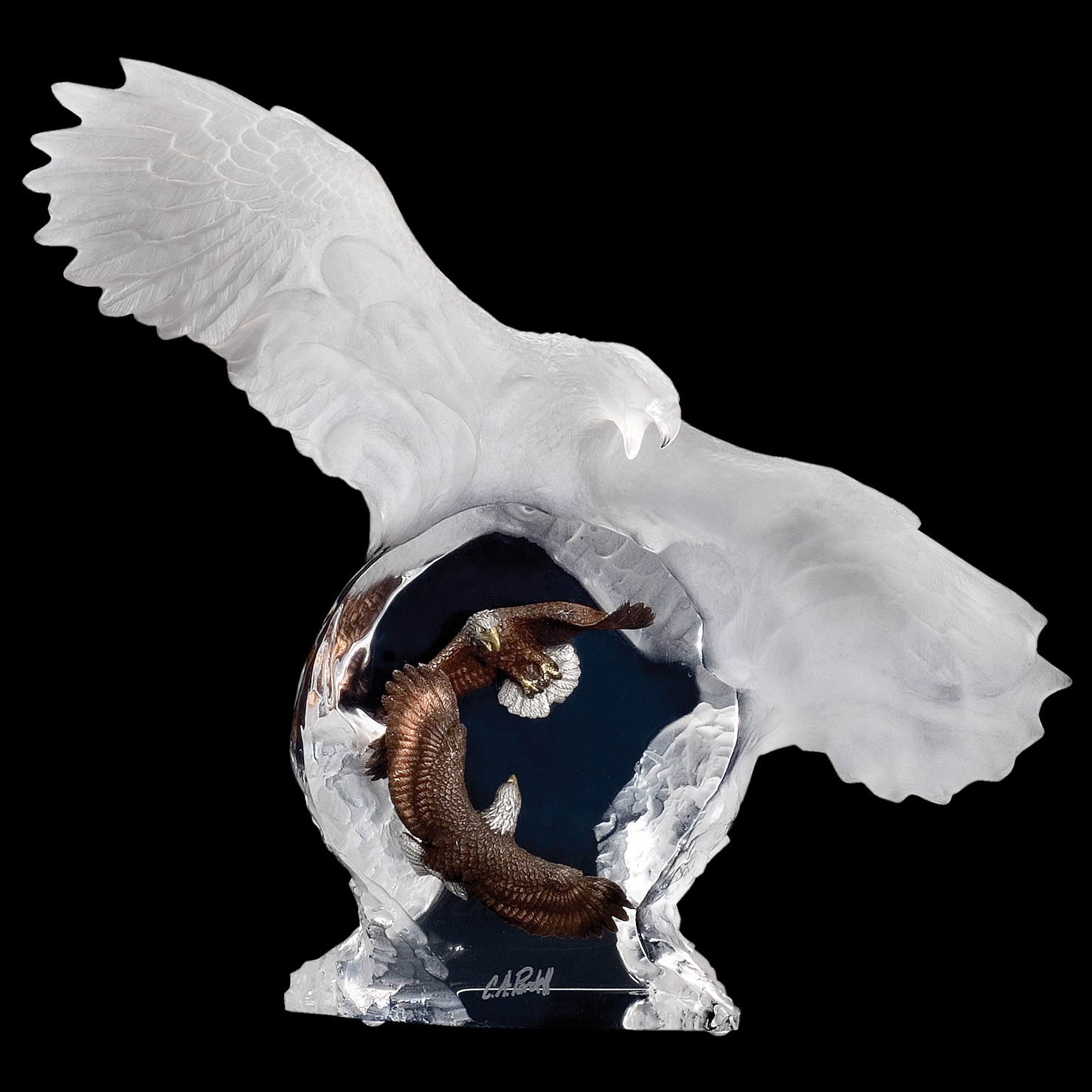 Eagle Spirit Limited Edition Sculpture by Christopher Pardell