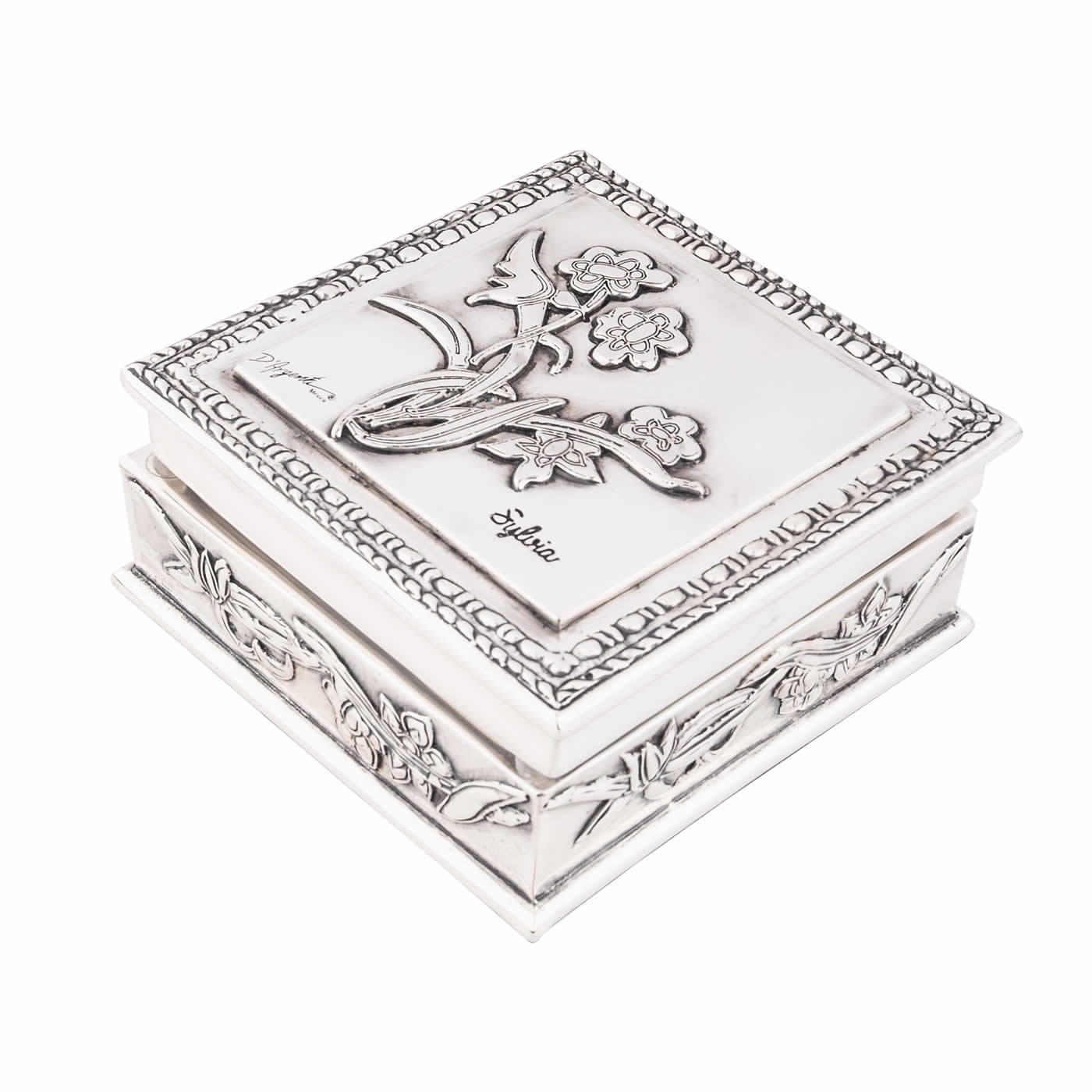 Small Silver Trinket Box
