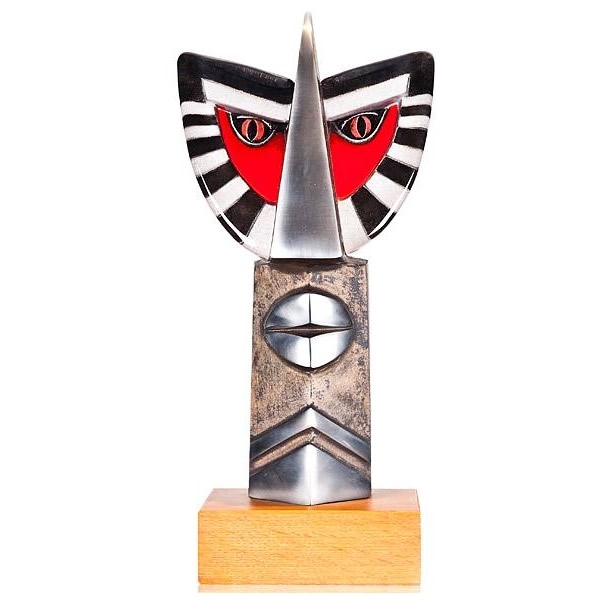 Chief II Sculpture by Mats Jonasson Limited Edition