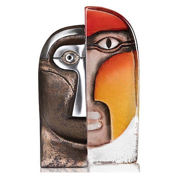 Duo Sculpture by Mats Jonasson Limited Edition 