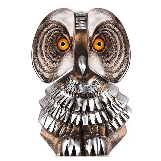 Owl Sculpture by Mats Jonasson Limited Edition Minerva